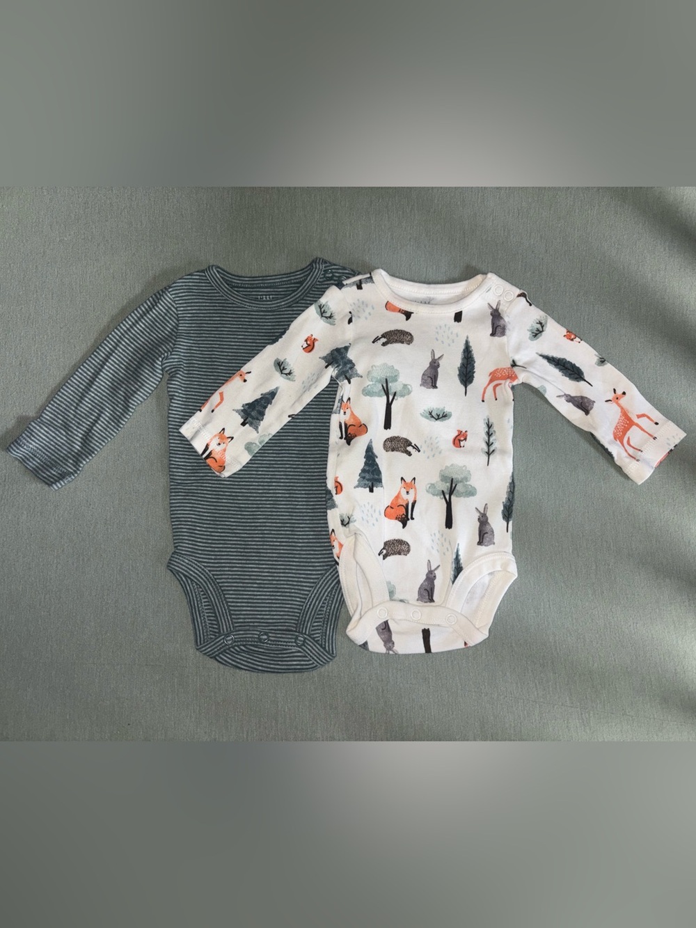 Little Planet Long-Sleeve Bodysuits
